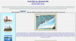 Desktop Screenshot of nauticalhangups.com